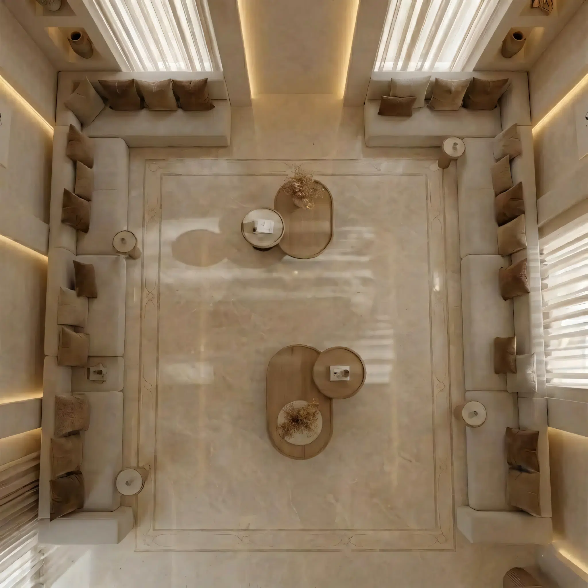 Qasrel Arabic Majlis Floor Couch