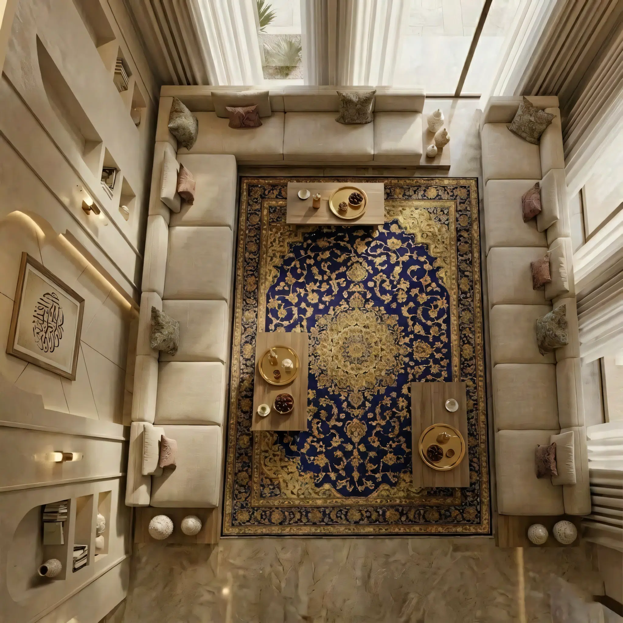 Qaynora Arabic Majlis Seating