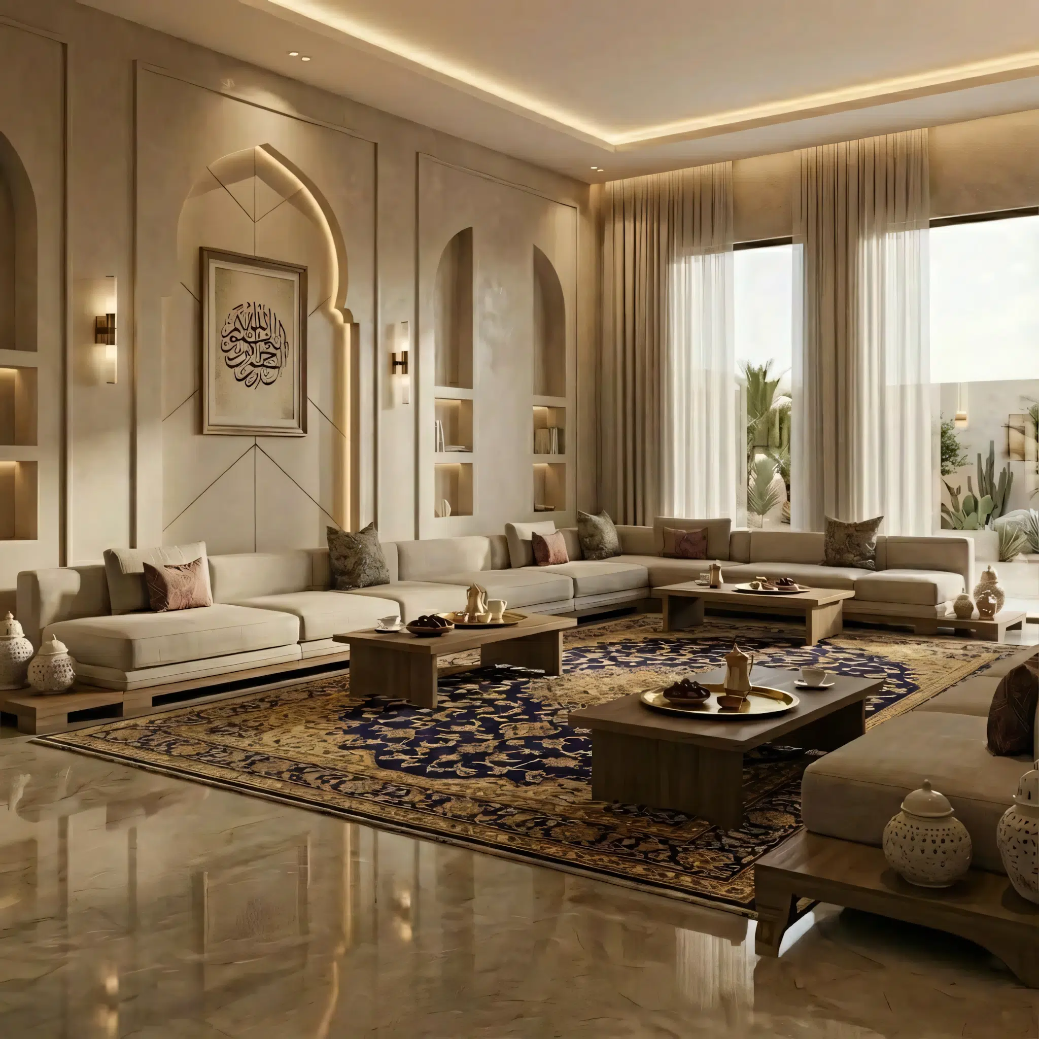 Qaynora Arabic Majlis Seating