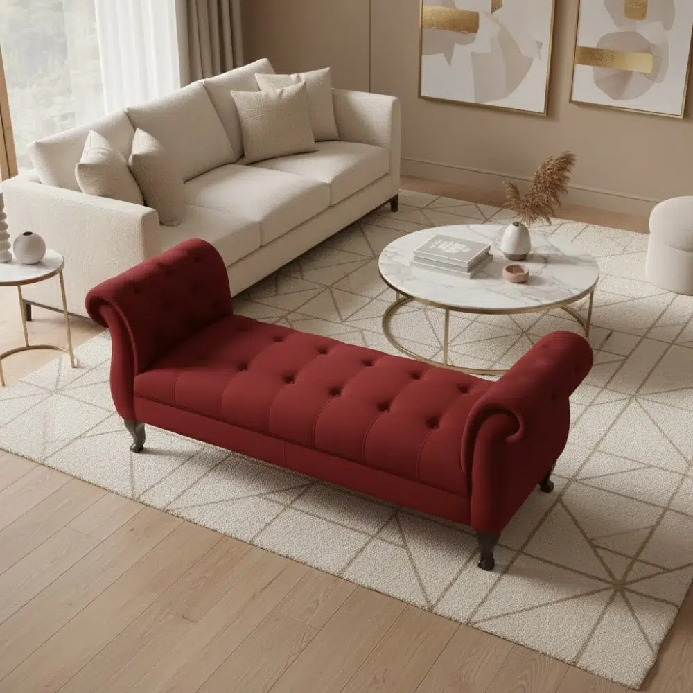 Royale Tufted Upholstered Bench