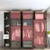 Signature Elite Glass Wardrobe