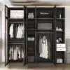 Signature Elite Glass Wardrobe