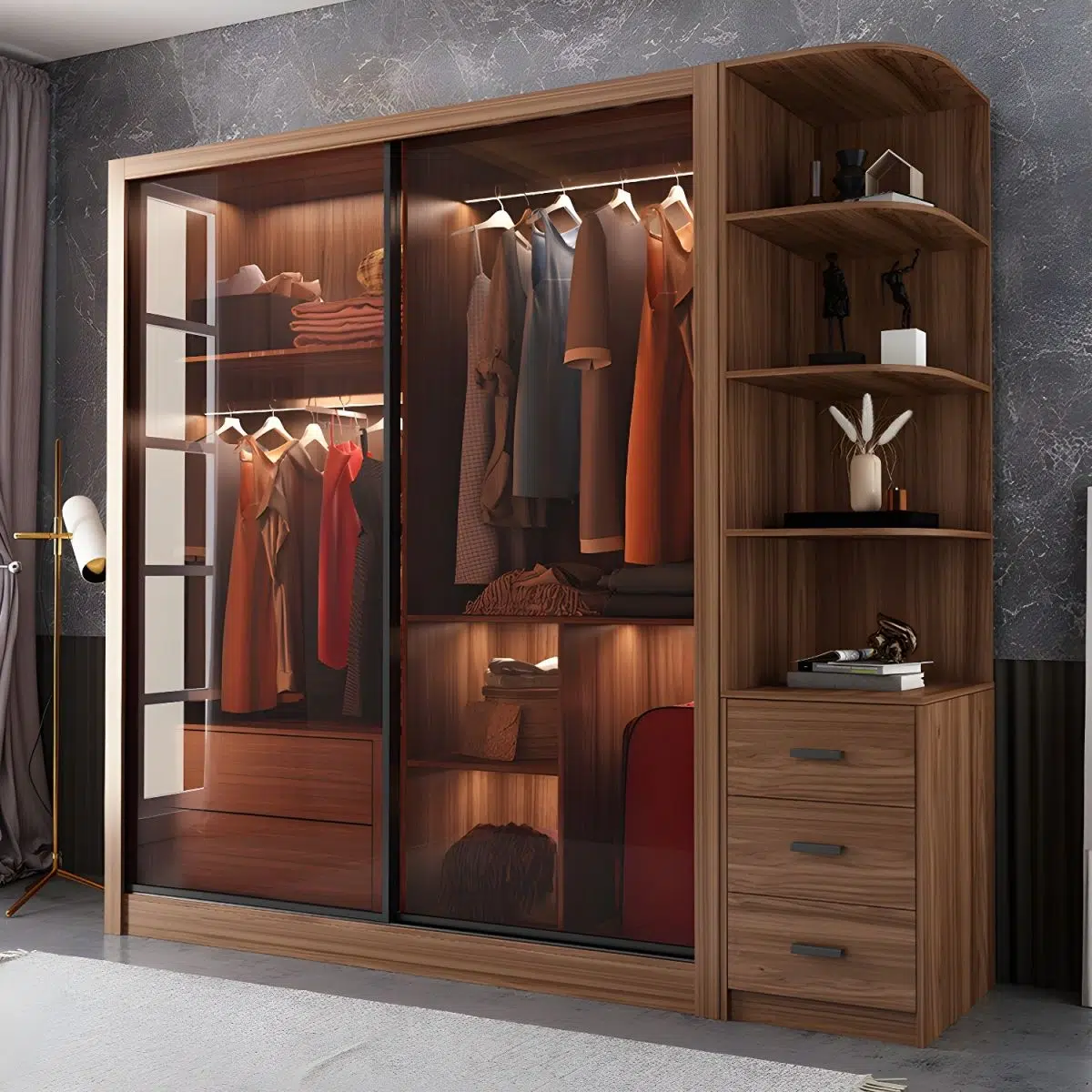 SlideMax Sliding Door Wardrobe