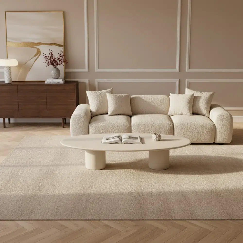 Solaro Oval Luxe Coffee Table
