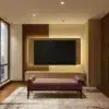 Mono Light TV Table
