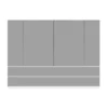 UrbanLine Luxury Mirrored Wardrobe