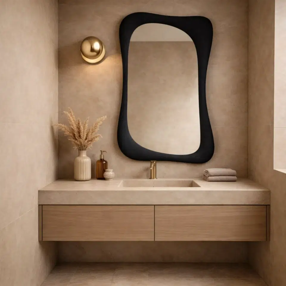 Velmyx Mid Century Mirror