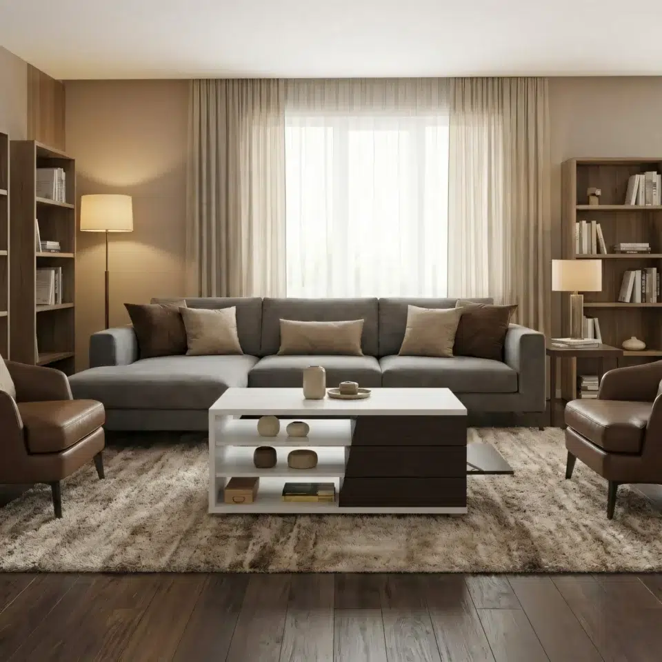 Velnar Centre Table with Storage…