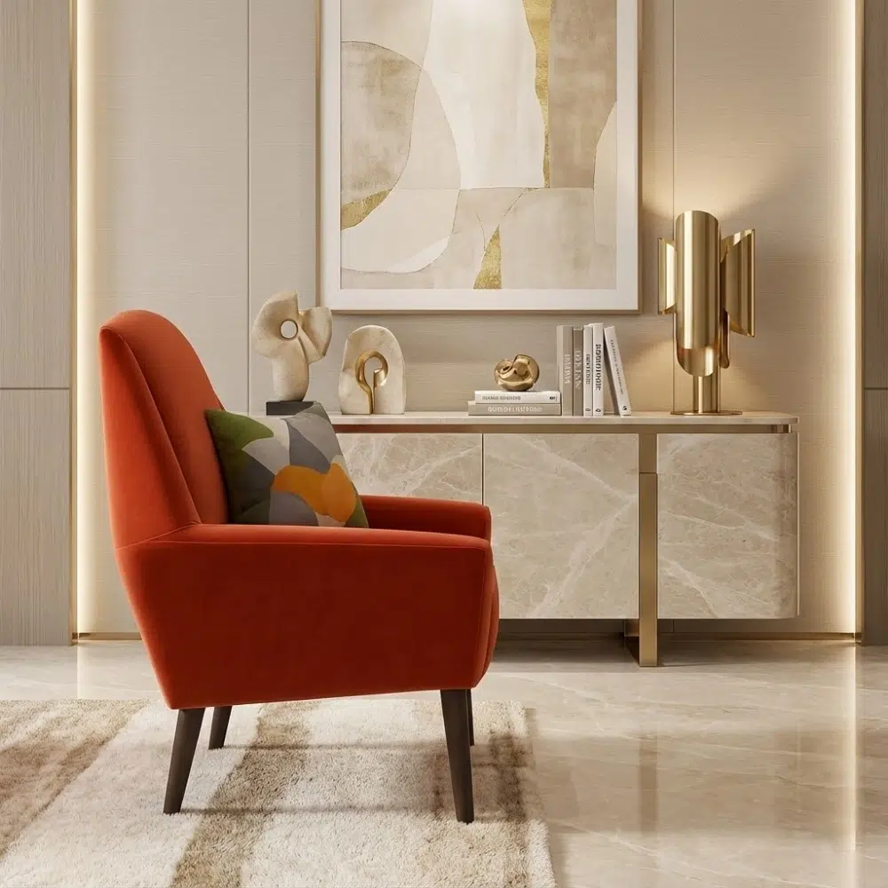 Velo Velvet Armchair