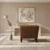 West Tufted Arm Chair
