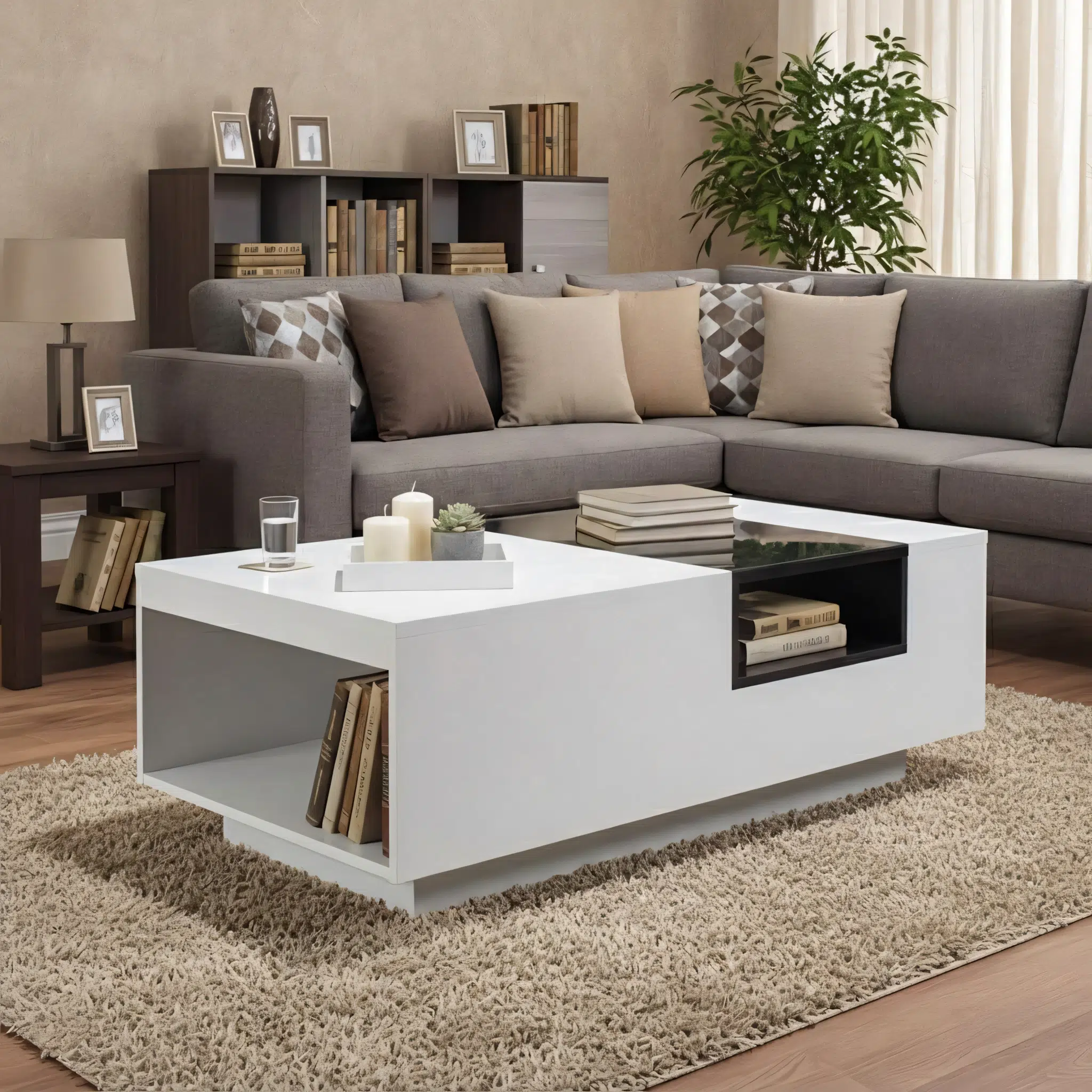 Kayro Wooden Centre Table With Storage
