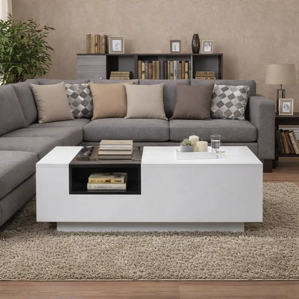 Kayro Wooden Centre Table With Storage