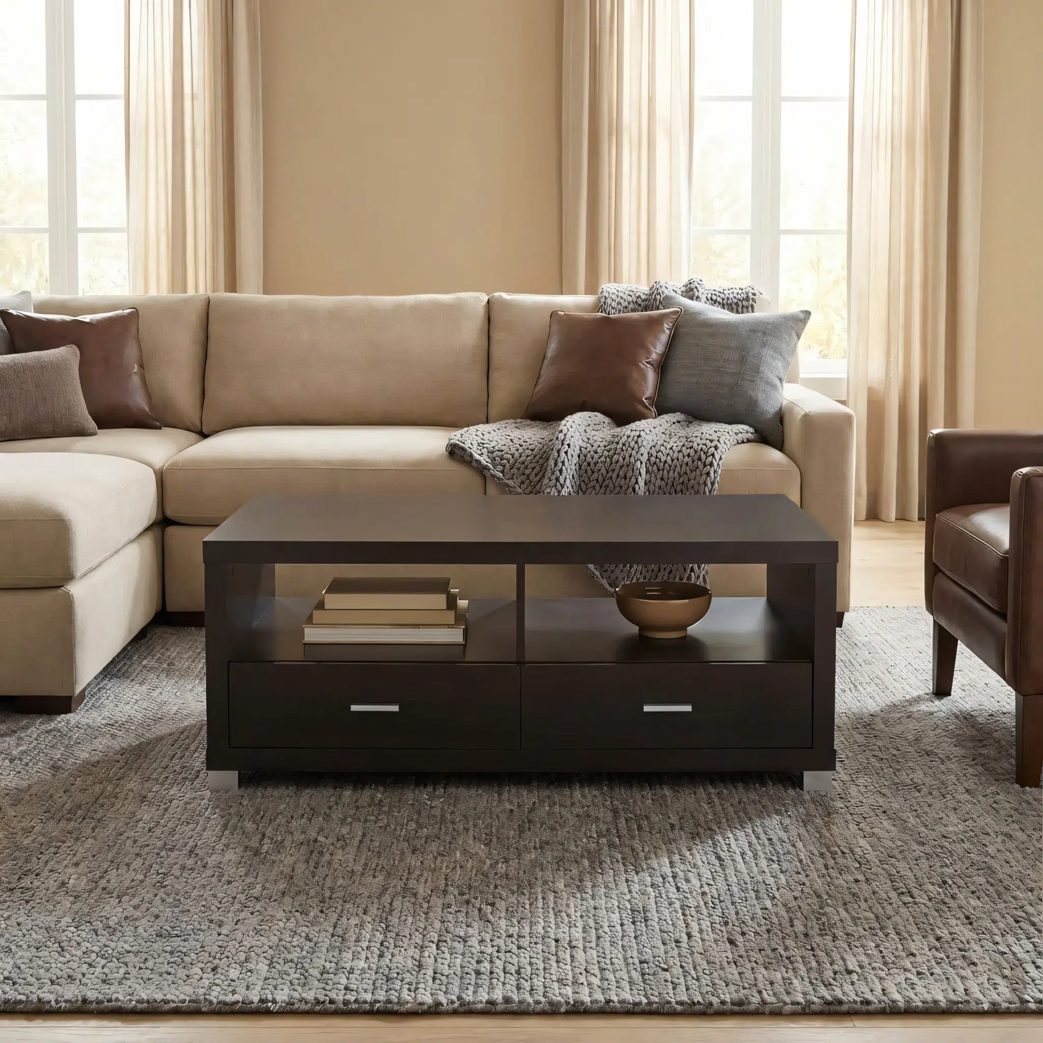 Darkon Wooden Centre Table With Storage