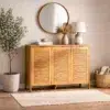 Woodiva Wooden Shoe Cabinet