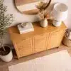 Woodiva Wooden Shoe Cabinet
