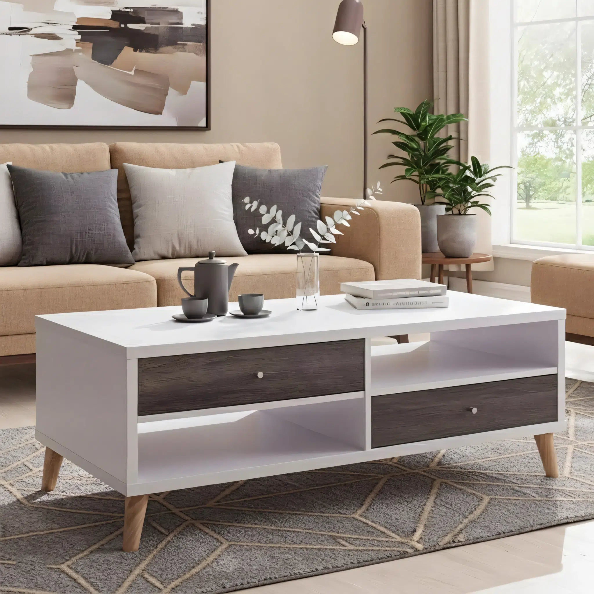 Zaylo Wooden Centre Table
