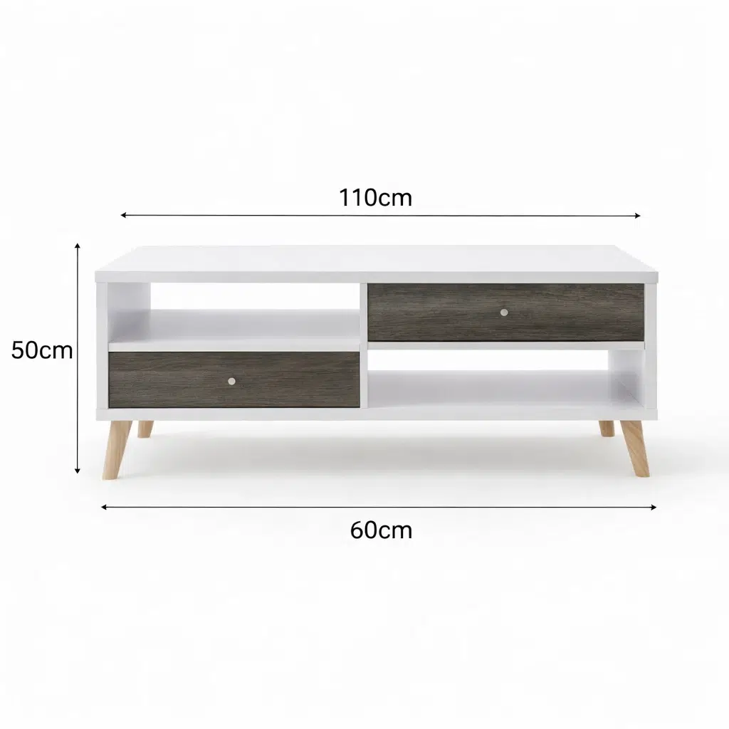 Zaylo Wooden Centre Table