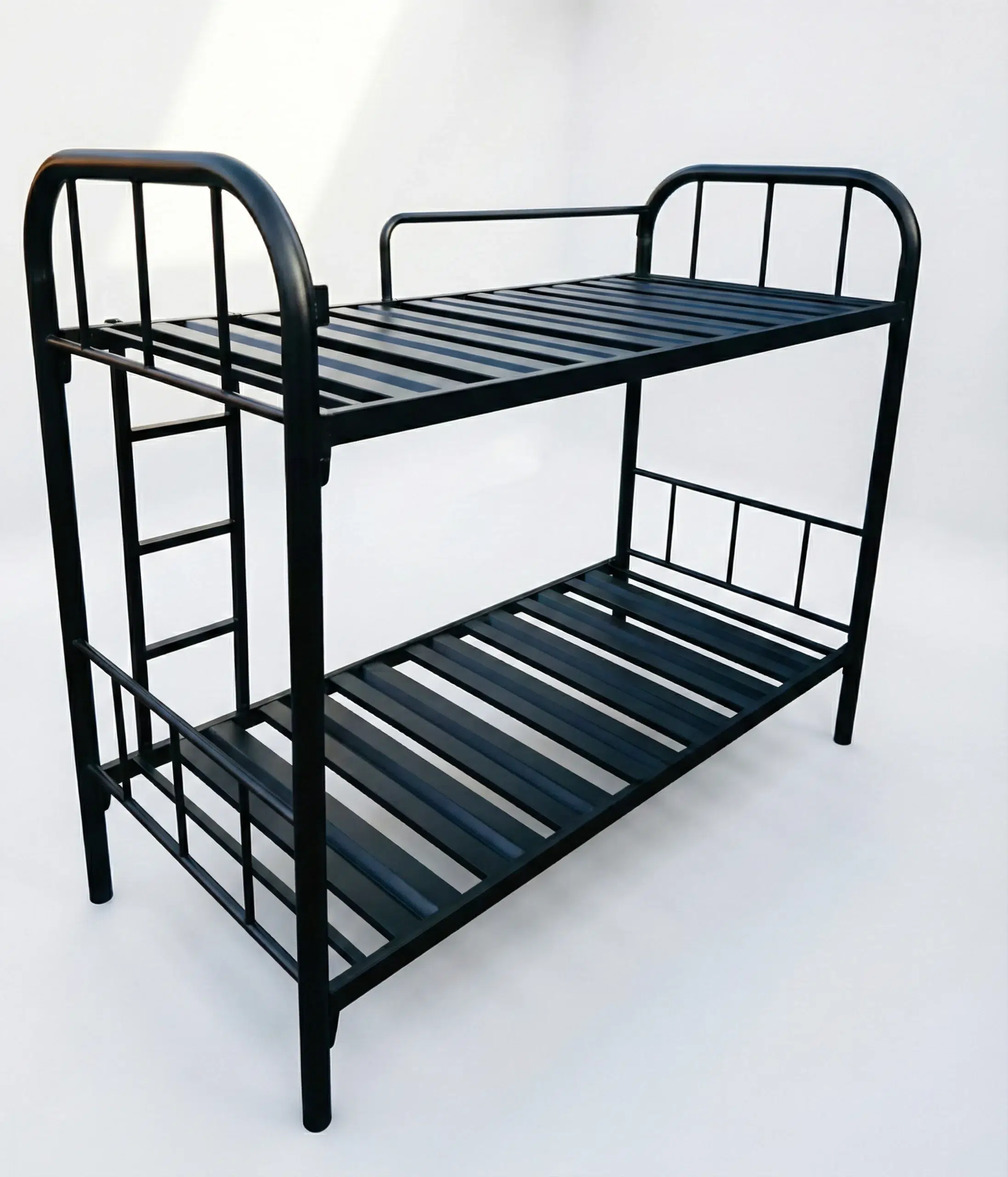 Black Army Steel Bunk Bed