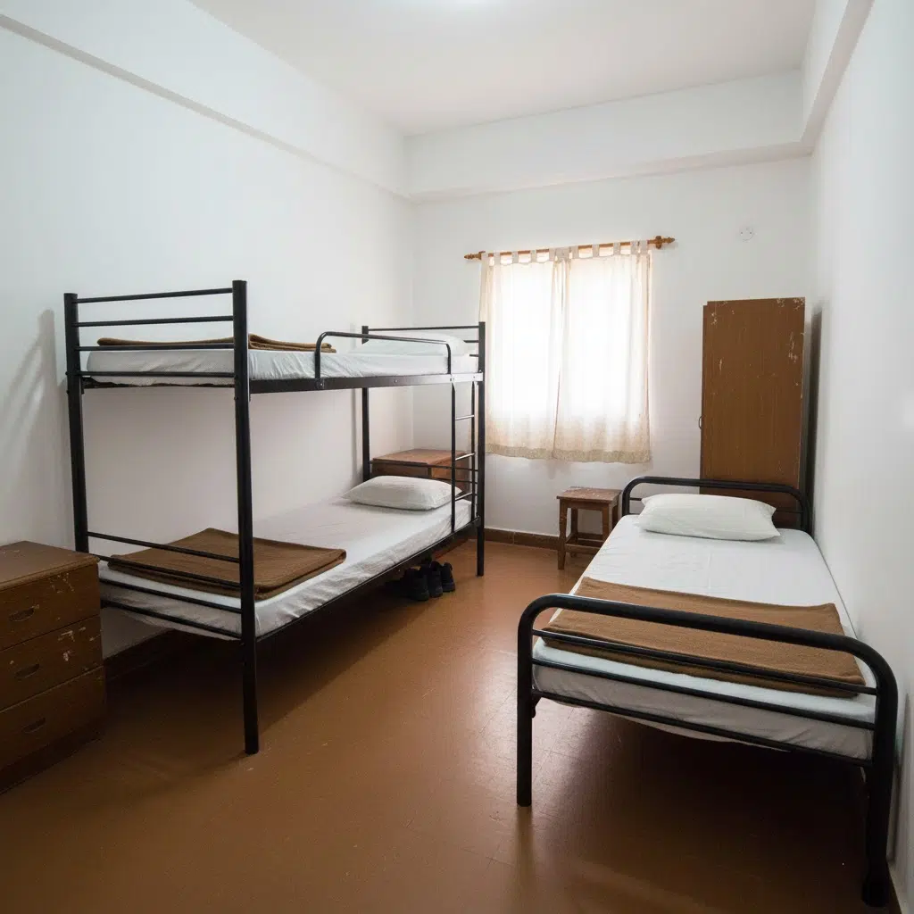 Vantrex Black Bunk Beds with Stairs