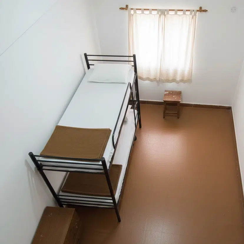 Vantrex Black Bunk Beds with Stairs