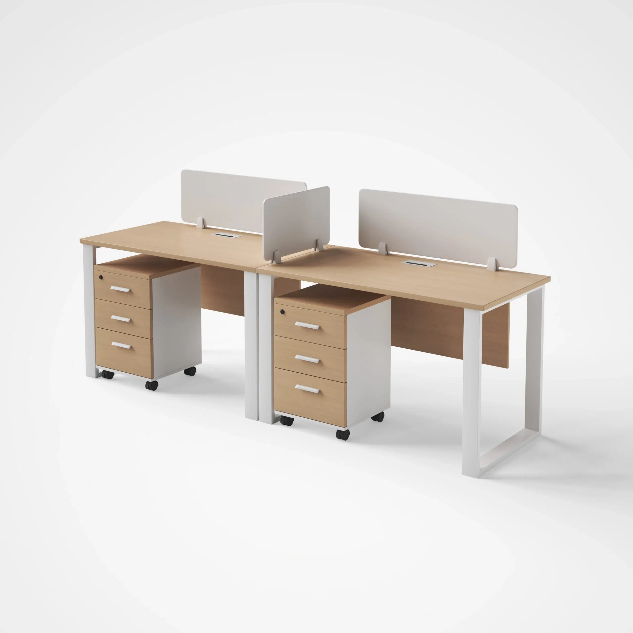 2 Person Office Workstation