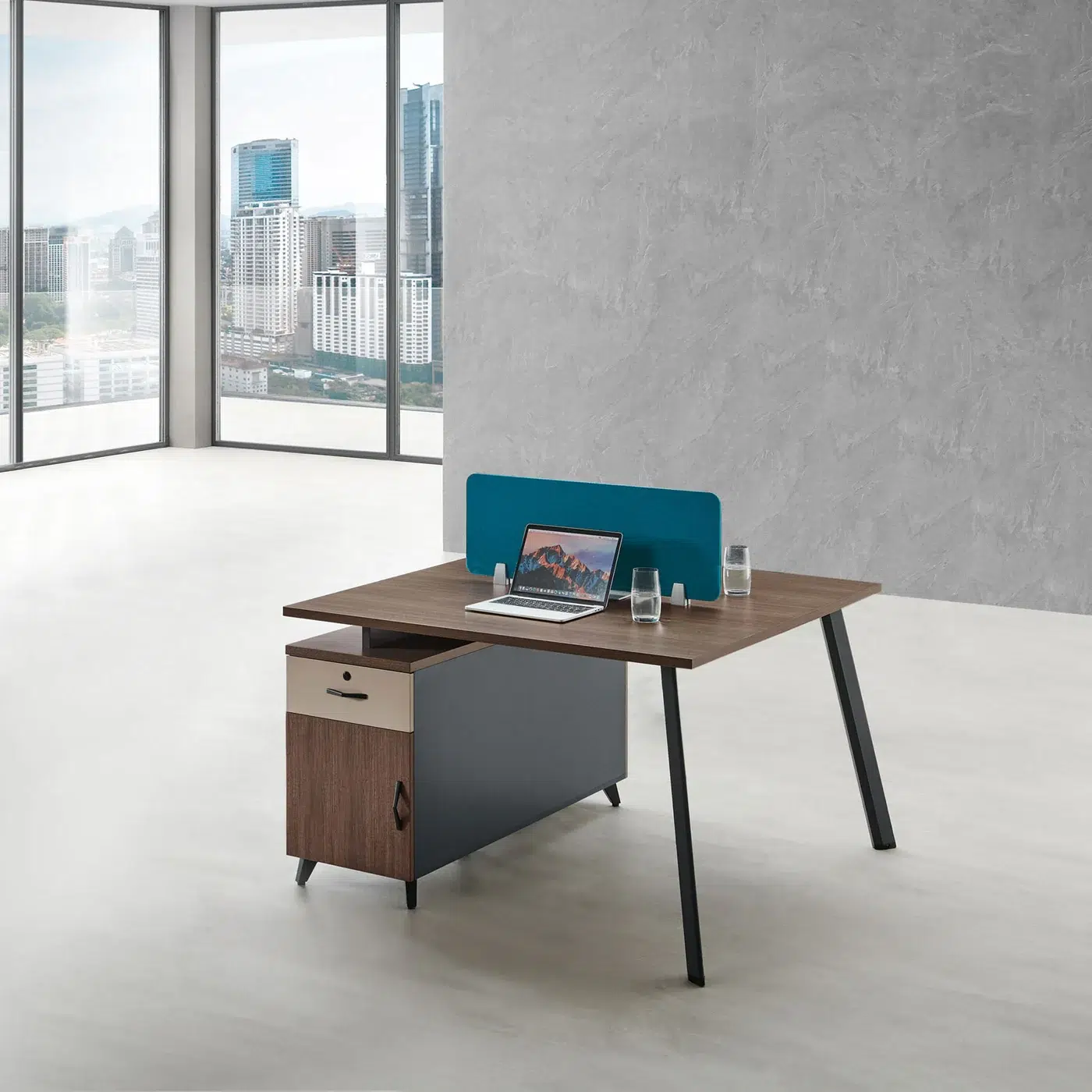 Executive Work Desk with Pedestal