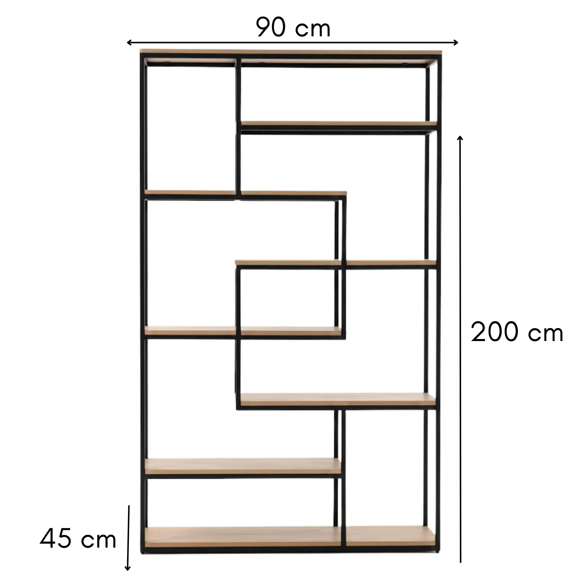 Veltrix Display Shelves Unit