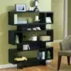 Entryway Bookcase Black
