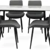 Marble Dining Set 7 Piece