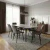 Marble Dining Set 7 Piece