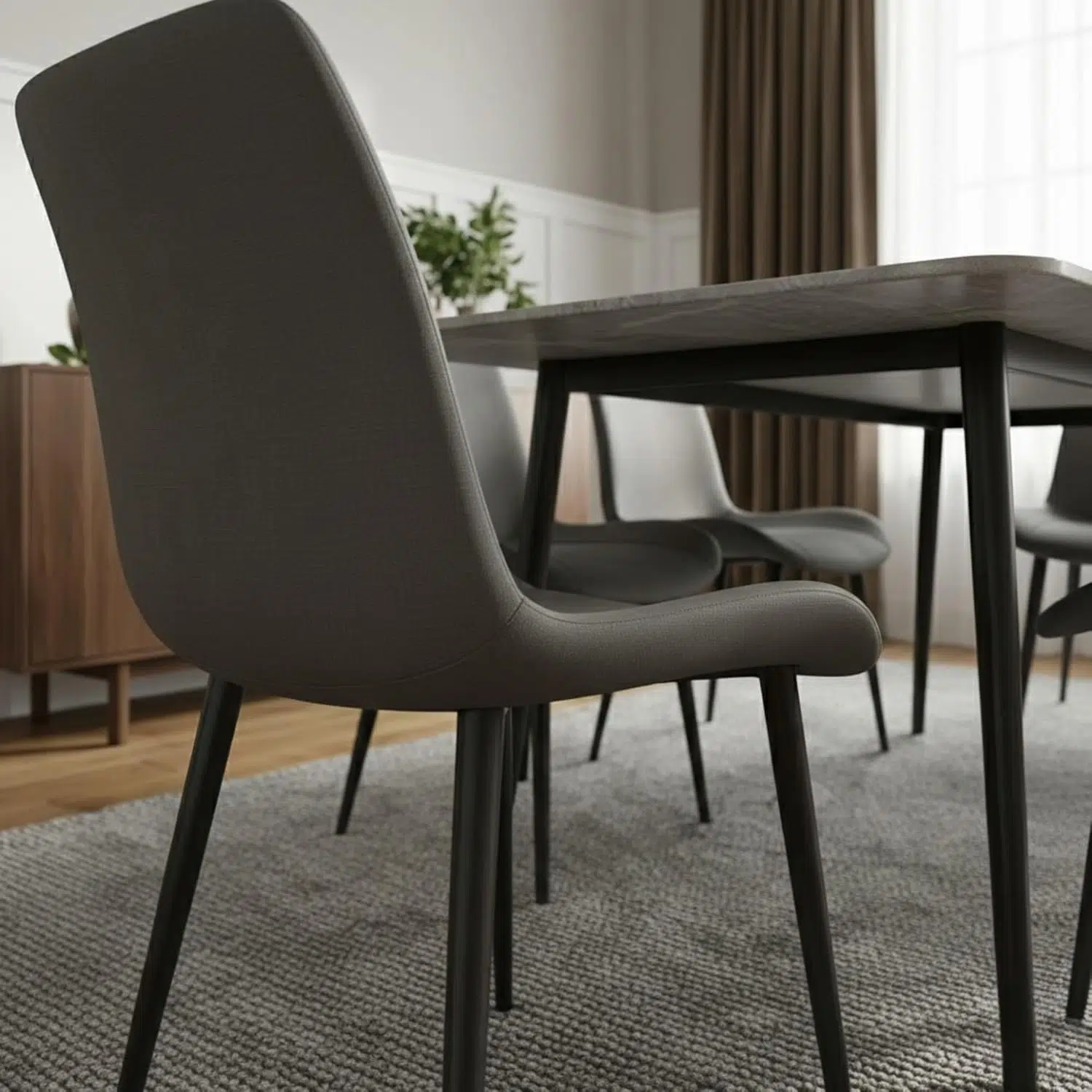 Marble Dining Set 7 Piece