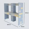 Lumirexon Study Desk for Toddlers