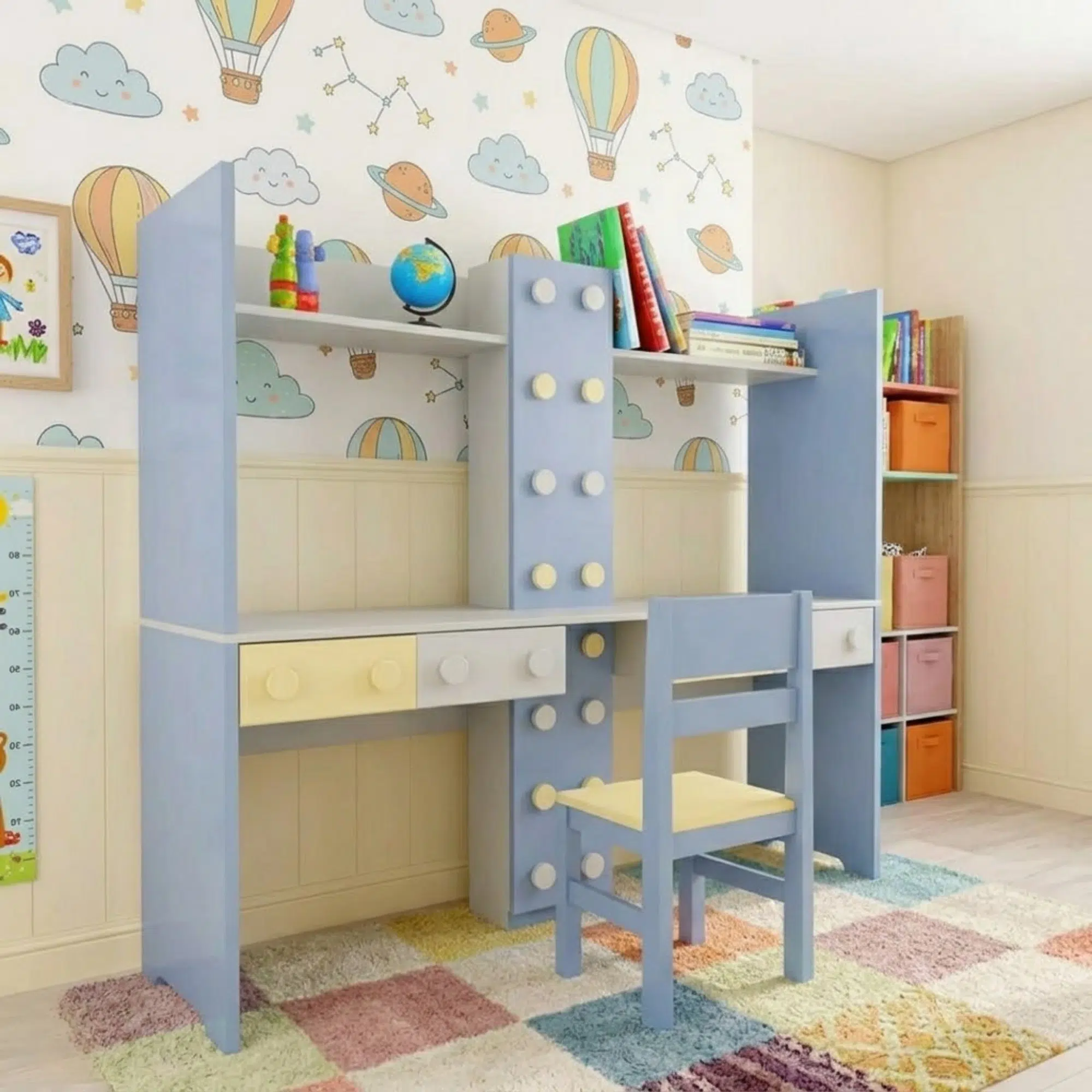 Lumirexon Study Desk for Toddlers