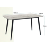 Modern Dining Table with Chairs