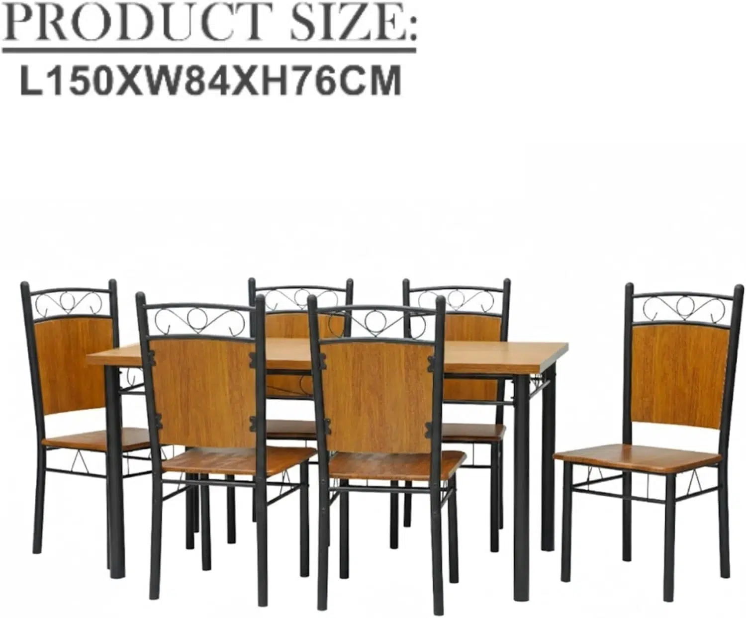 Oak Dining Set 7 Piece