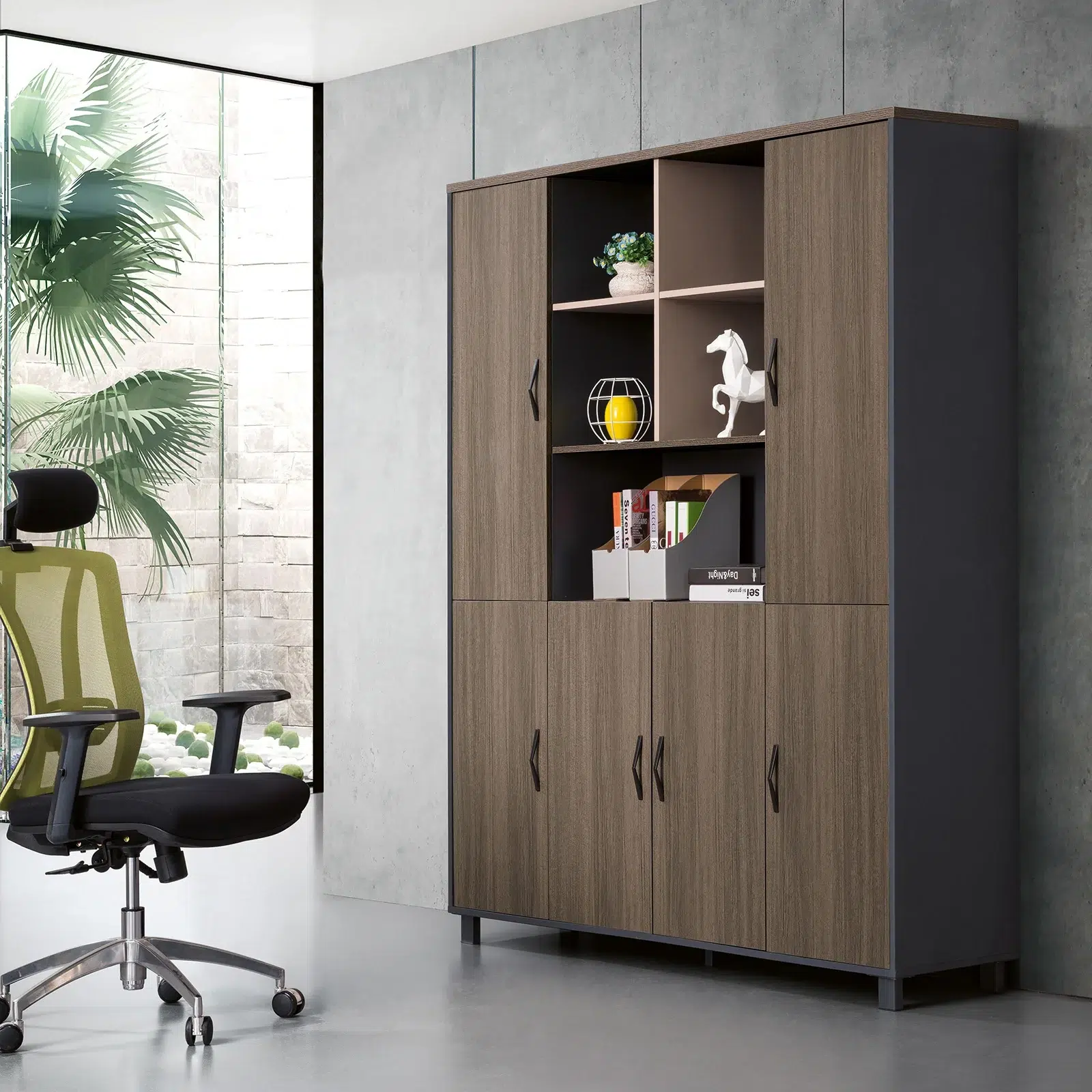 Open Shelves Bookcase