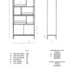 Wooden Shelving Unit