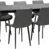Glass Top Dining Set 9 Piece