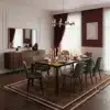 Glass Top Dining Set 9 Piece