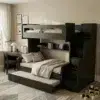 Toddler Bunk Bed with Stairs