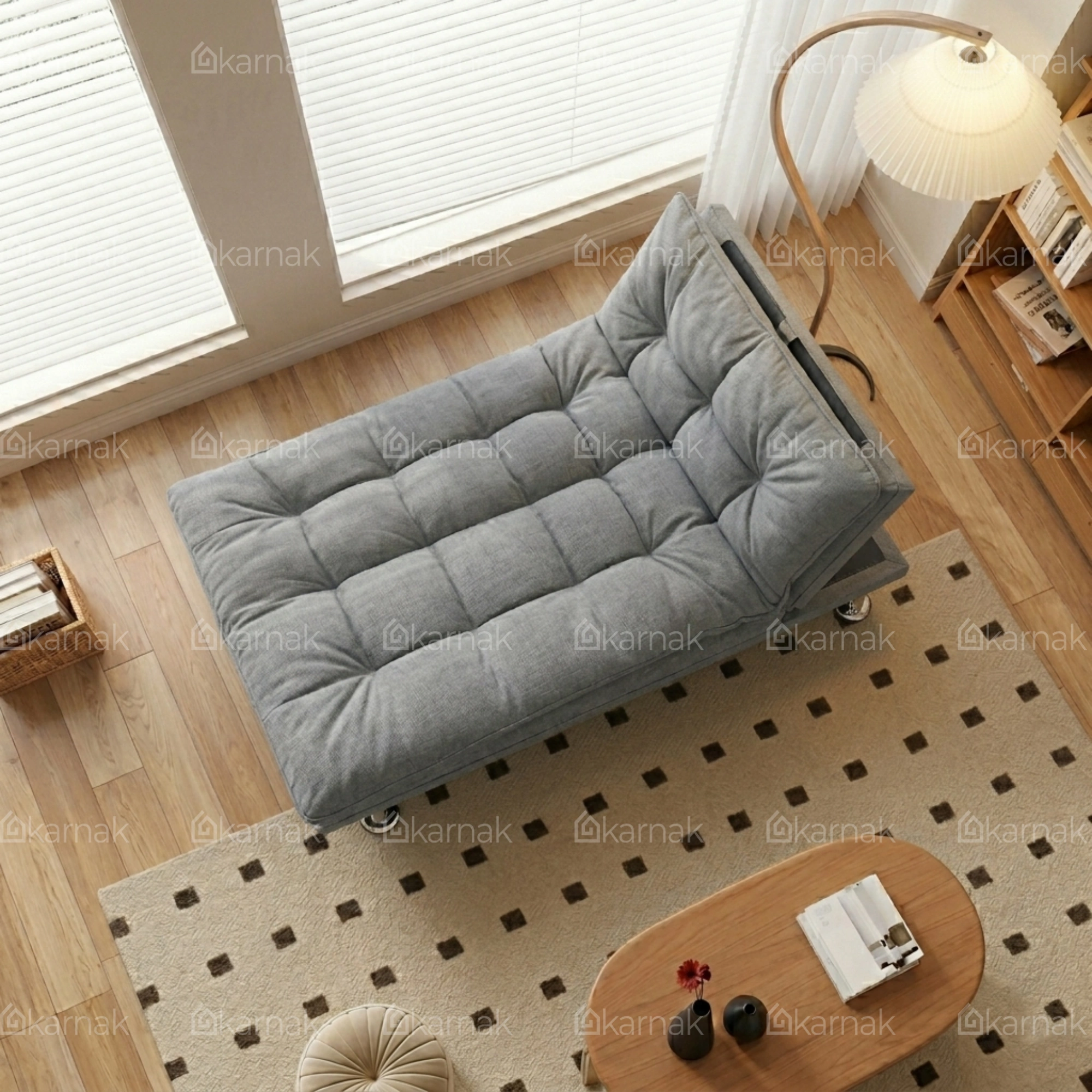 Amos 3 Seater Sofa Bed