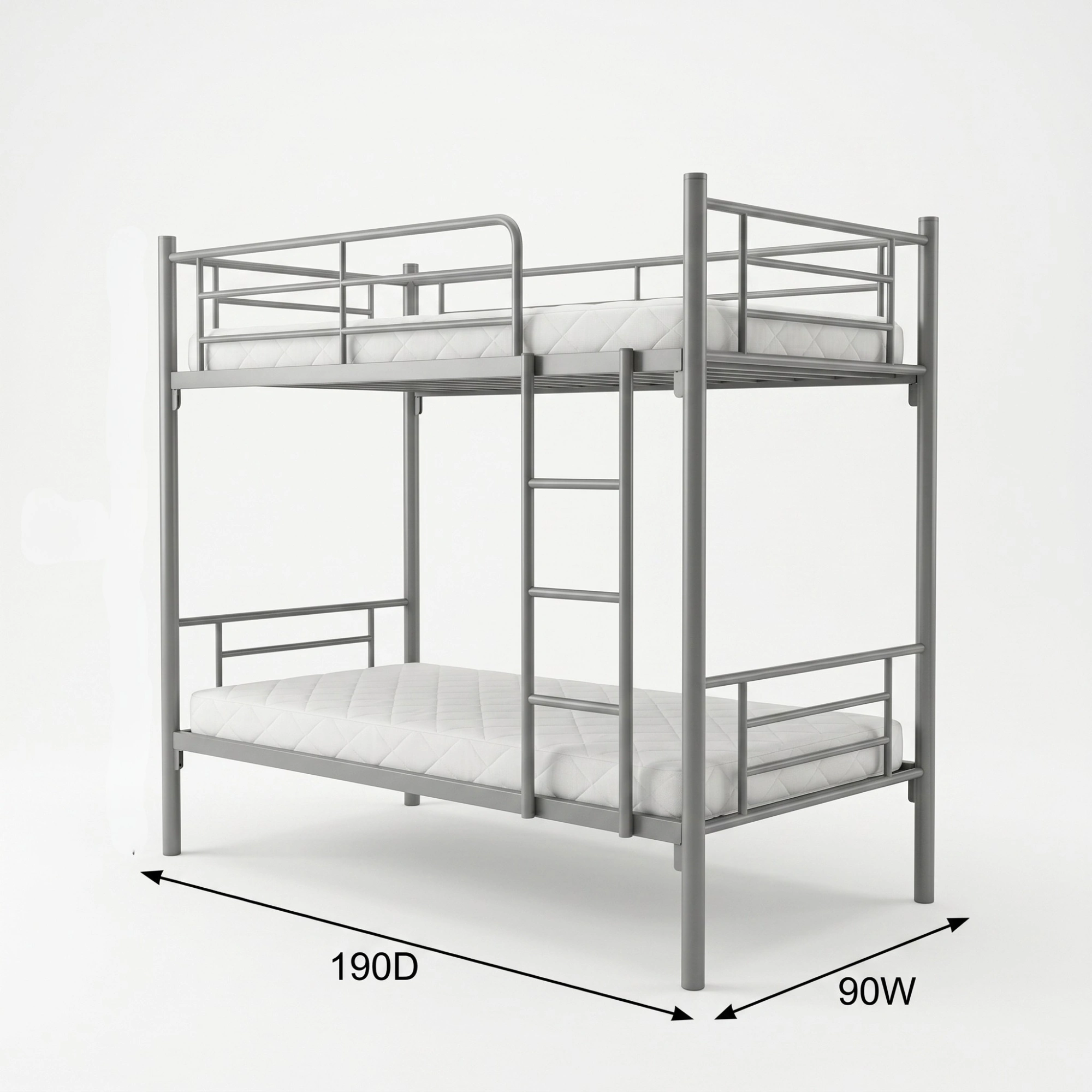 Labounty Heavy Duty Steel Bunk Bed