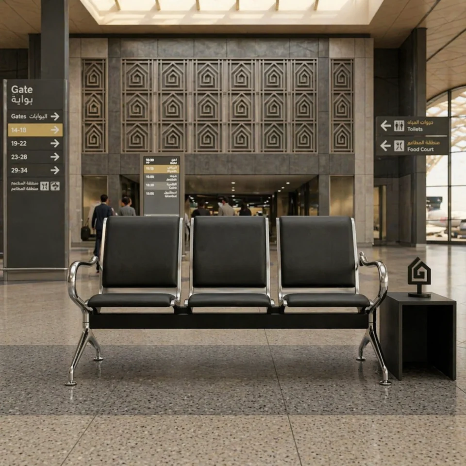 Caldeira 3 Seater Visitor Chair…