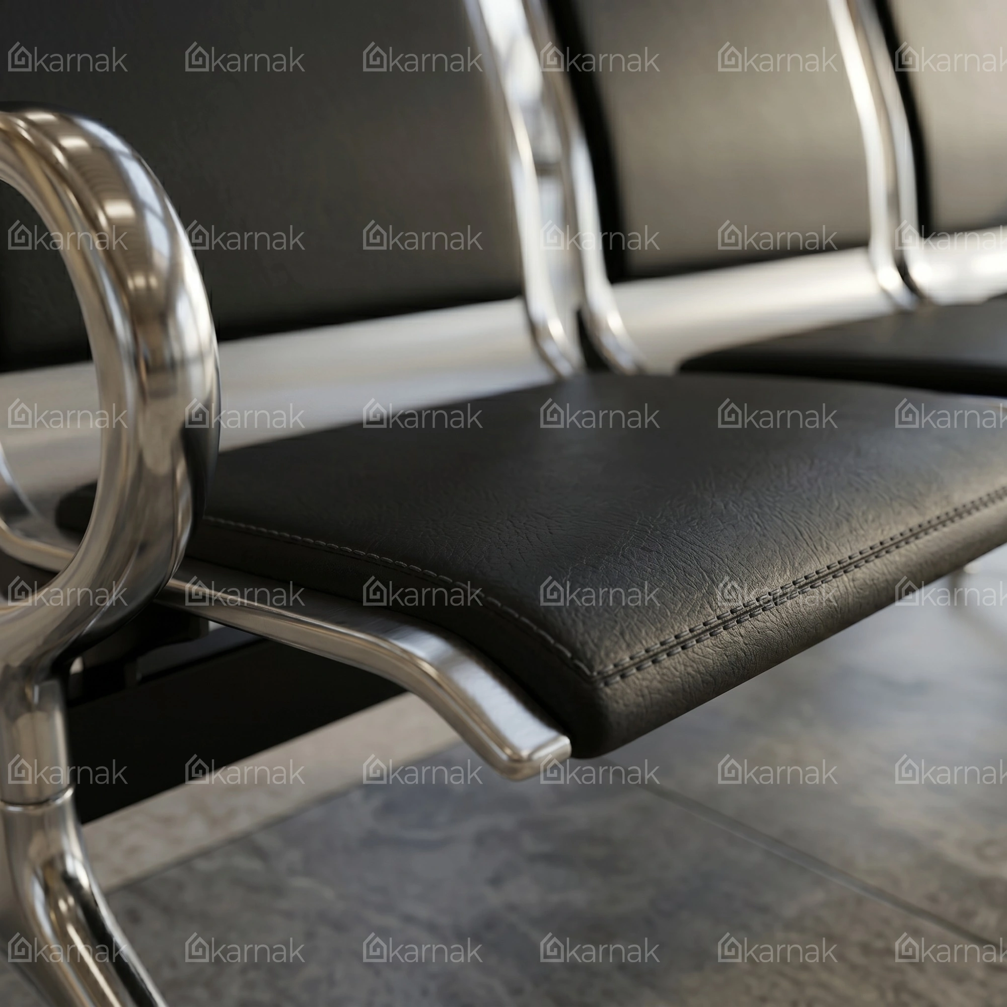 Caldeira 3 Seater Visitor Chair
