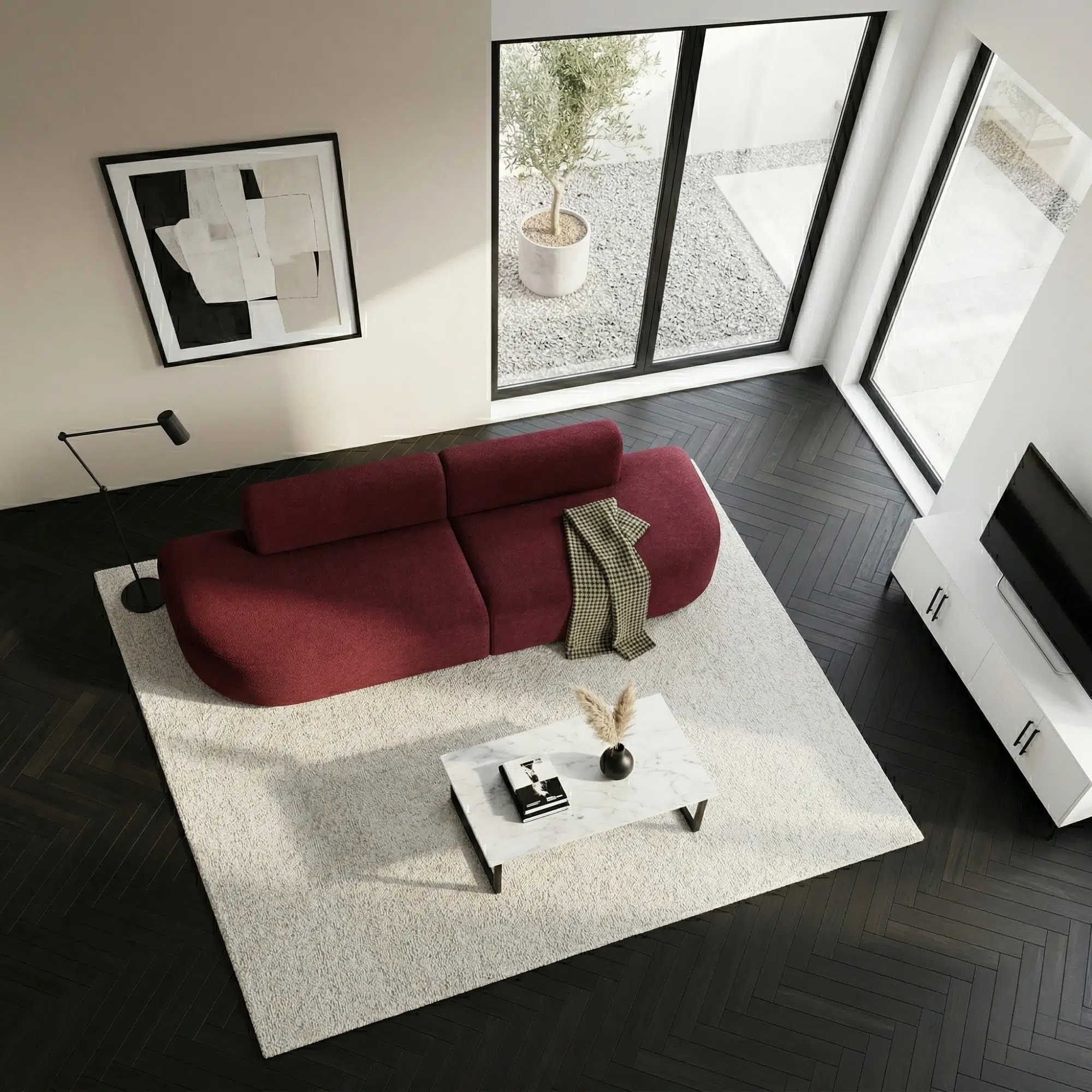 Amal Modern Chaise Lounge Sofa