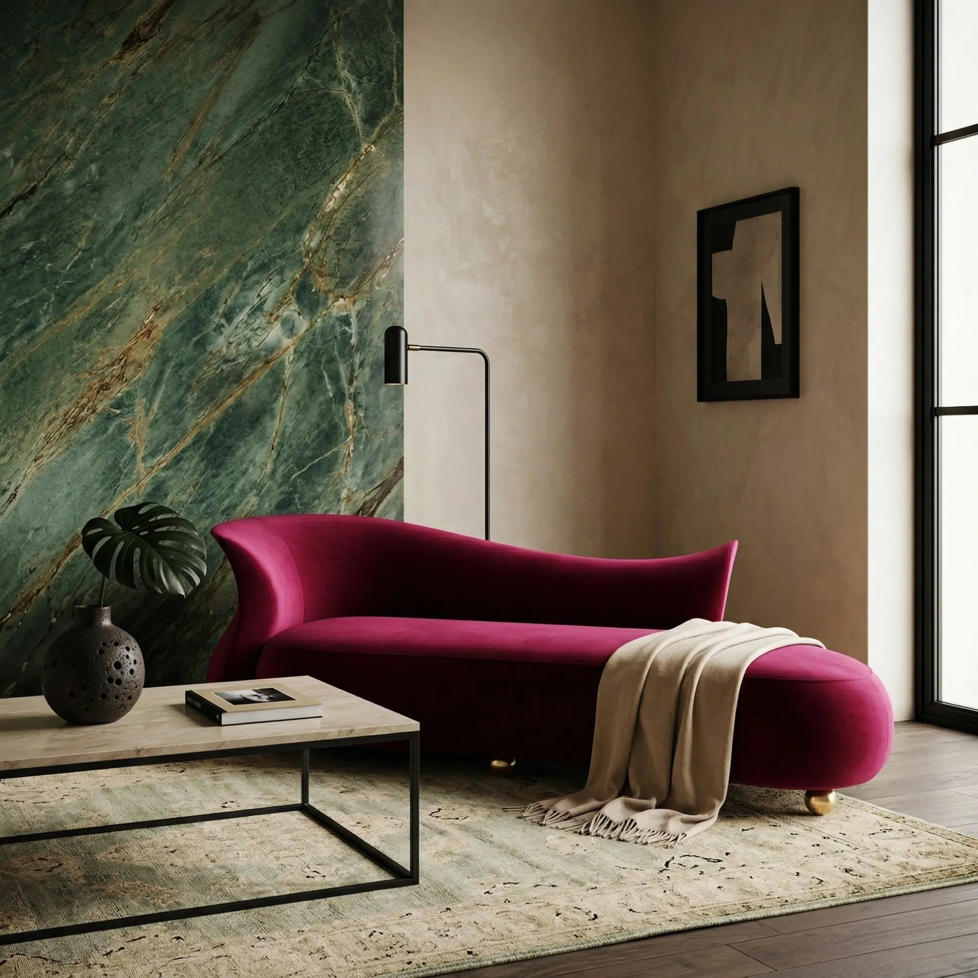 Luxury Chaise Lounge Sofa