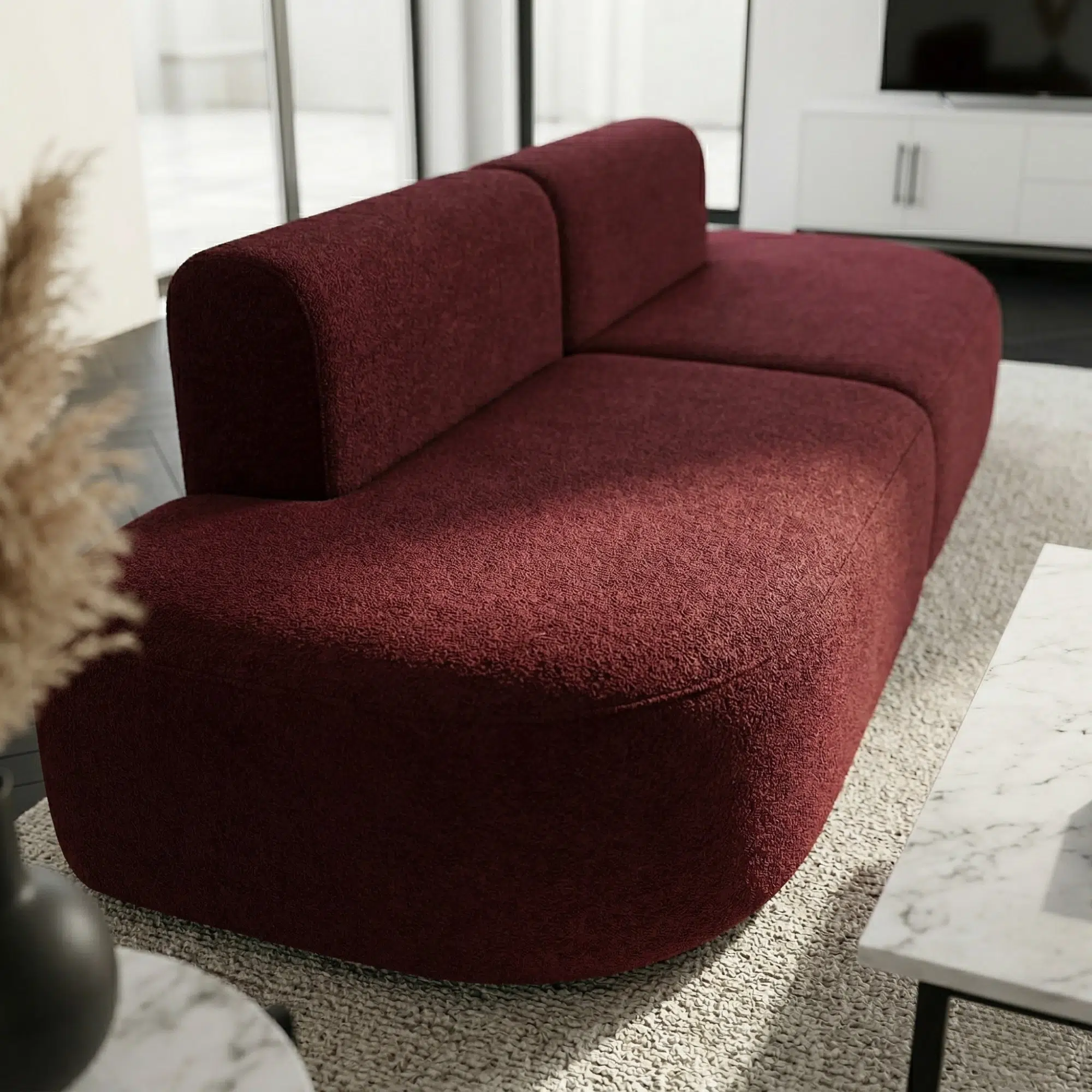 Amal Modern Chaise Lounge Sofa