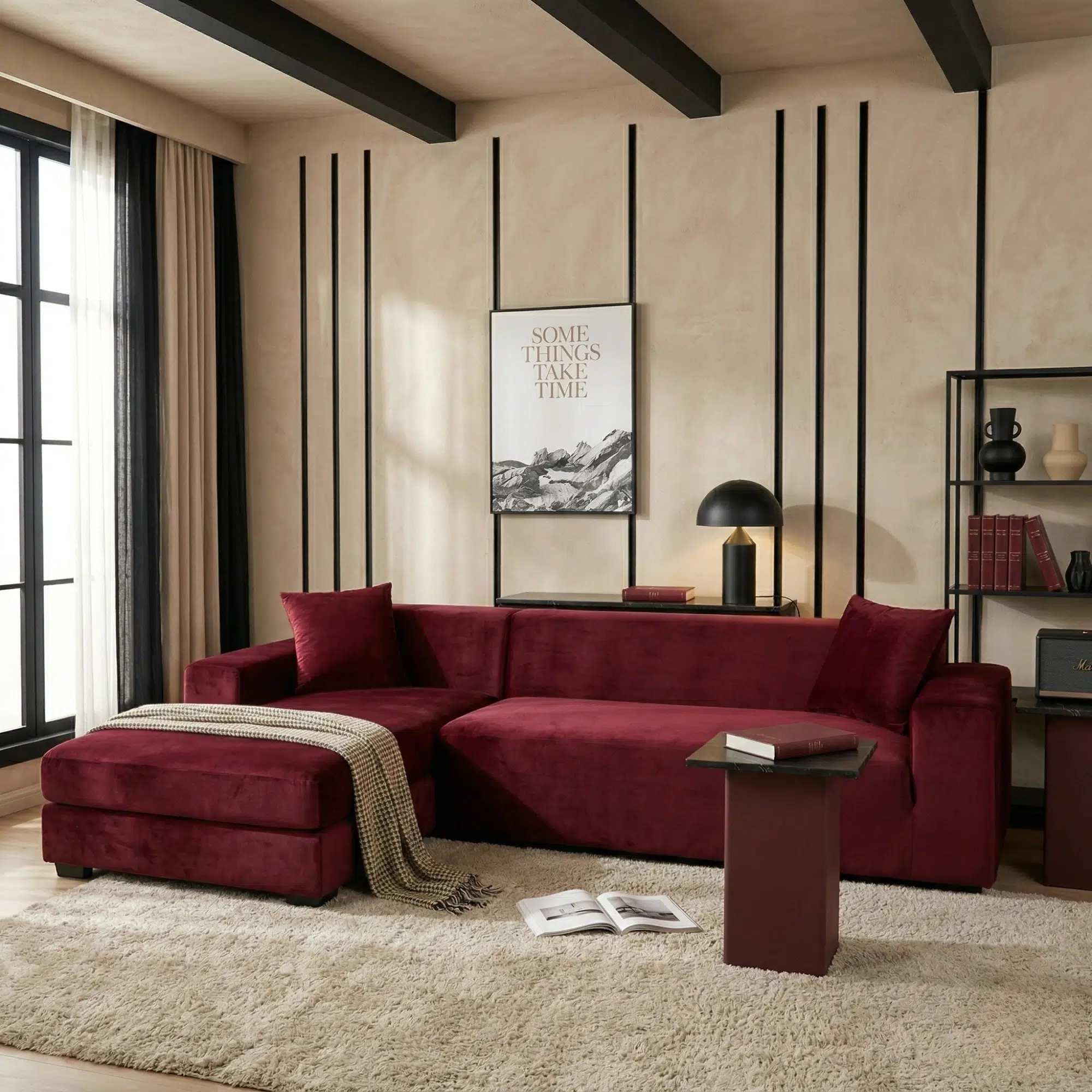 Corner L Shaped Sofa