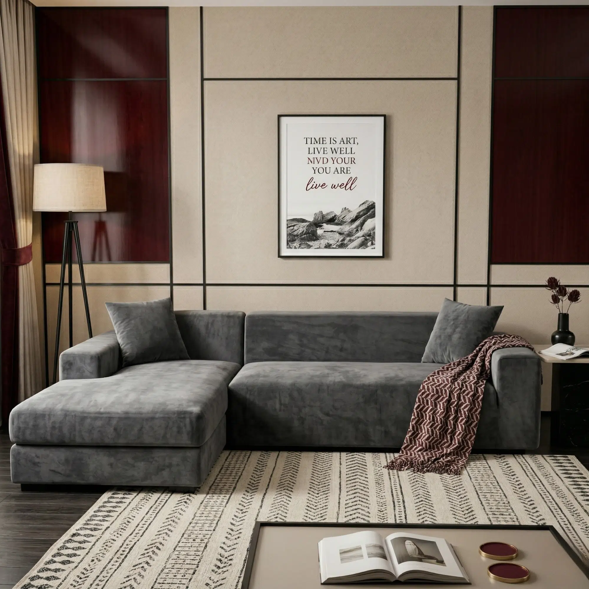 Corner L Shape Sofa