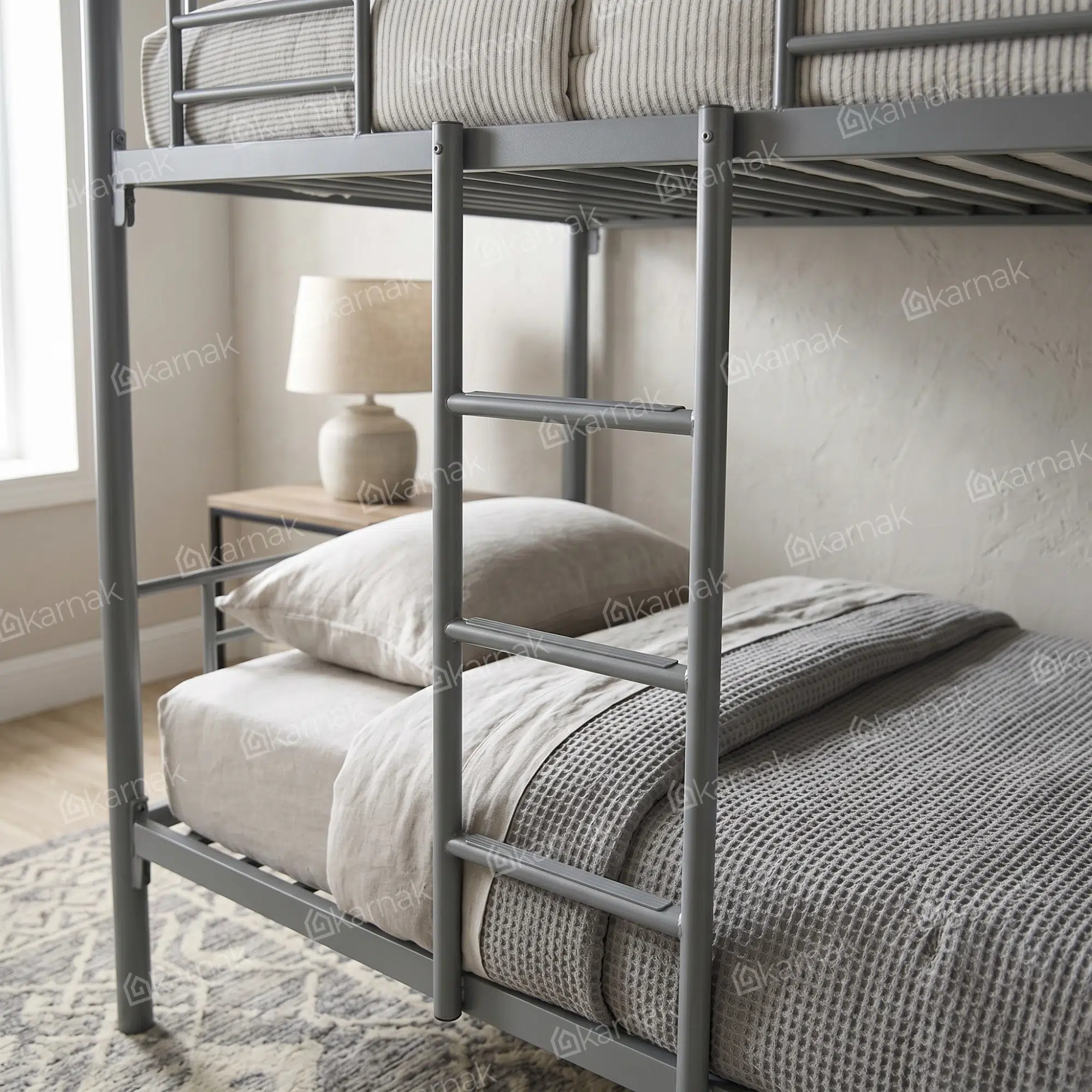 Labounty Heavy Duty Steel Bunk Bed